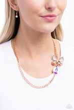 Load image into Gallery viewer, Paparazzi Necklace Fluttering Finesse - Rose Gold Coming Soon