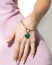 Load image into Gallery viewer, Paparazzi Bracelet HEART Restoration - Green Coming Soon