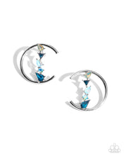 Load image into Gallery viewer, Paparazzi Earrings Pronged Patchwork - Blue Coming Soon
