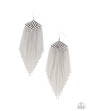 Load image into Gallery viewer, Paparazzi Earring Forged Fringe - Silver Coming Soon