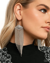 Load image into Gallery viewer, Paparazzi Earring Forged Fringe - Silver Coming Soon