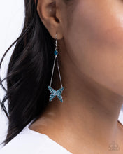 Load image into Gallery viewer, Paparazzi Earring Pick A FLIGHT - Blue Coming Soon