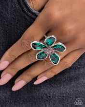 Load image into Gallery viewer, Paparazzi Ring Daily Drama - Green Coming Soon