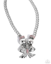 Load image into Gallery viewer, Paparazzi Necklace Big Deal Bow - Pink Coming Soon