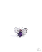 Load image into Gallery viewer, Paparazzi Ring Bedazzled Bee - Purple Coming Soon