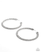 Load image into Gallery viewer, Paparazzi Earrings Classy Condition - White LOP May 2025 Coming Soon