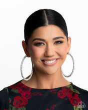 Load image into Gallery viewer, Paparazzi Earrings Classy Condition - White LOP May 2025 Coming Soon