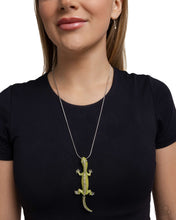Load image into Gallery viewer, Paparazzi Necklace Salamander Statement - Green Coming Soon