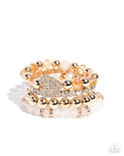 Load image into Gallery viewer, Paparazzi Bracelet Poetically Plush - White Coming Soon