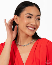 Load image into Gallery viewer, Paparazzi Necklace Bewildering Braid - Silver LOP April 2025