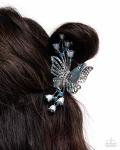 Load image into Gallery viewer, Paparazzi Hair Clip Fluttering French - Blue Coming Soon