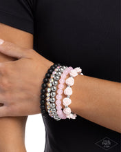 Load image into Gallery viewer, Paparazzi Bracelet Rose Garden Grandeur - Pink Coming Soon