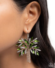 Load image into Gallery viewer, Paparazzi Earrings Palm Tree Pizzazz - Green
