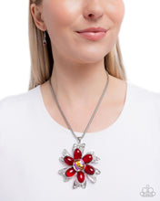 Load image into Gallery viewer, Paparazzi Necklace Floral Figurehead - Red Coming Soon