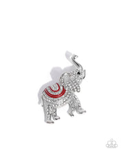 Load image into Gallery viewer, Paparazzi Brooch Elephant Embrace - Red Coming Soon