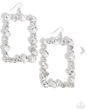 Load image into Gallery viewer, Paparazzi Earrings Wishful Wardrobe - White