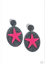 Load image into Gallery viewer, Paparazzi Earring ~ Galaxy Getaway - Pink