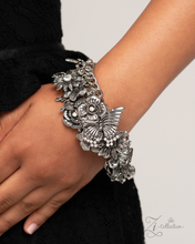 Load image into Gallery viewer, Paparazzi 2024 Zi Bracelet Intentional Impression - Silver