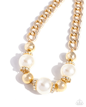Load image into Gallery viewer, Paparazzi Necklace Generously Glossy - Gold Coming Soon