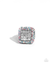 Load image into Gallery viewer, Paparazzi Ring Medium SQUARE - Multi