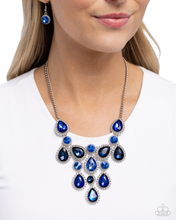 Load image into Gallery viewer, Paparazzi Necklace Dripping in Dazzle - Blue