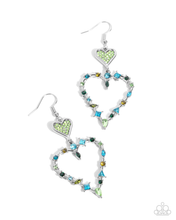 Load image into Gallery viewer, Paparazzi Earring Parallel Passion - Green