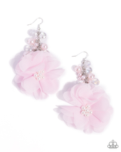 Load image into Gallery viewer, Paparazzi Earrings Fashionable Flower Girl - Pink