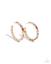 Load image into Gallery viewer, Paparazzi Earrings Pressing Princess - Gold