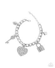 Load image into Gallery viewer, Paparazzi Bracelet Fortified Fashion - White