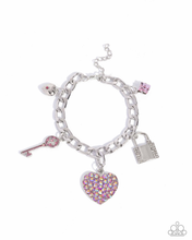 Load image into Gallery viewer, Paparazzi Bracelet Fortified Fashion - Pink