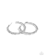Load image into Gallery viewer, Paparazzi Earrings Divine Decoding - White Coming Soon
