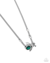 Load image into Gallery viewer, Paparazzi Necklace Bedazzled Beetle - Green Coming Soon