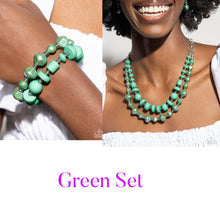 Load image into Gallery viewer, Paparazzi Set Shape Shifting Green Coming Soon