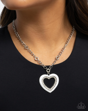 Load image into Gallery viewer, Paparazzi Necklace Romantic Rule - White Coming Soon