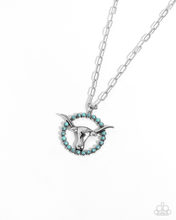 Load image into Gallery viewer, Paparazzi Necklace Longhorn Lasso - Blue Coming Soon