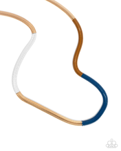 Load image into Gallery viewer, Paparazzi Necklace Patterned Pageantry - Blue Coming Soon