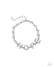 Load image into Gallery viewer, Paparazzi Bracelet Honorable Hope - White Coming Soon