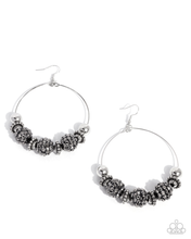 Load image into Gallery viewer, Paparazzi Earrings I Can Take a Compliment - Silver Coming Soon