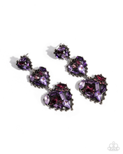 Load image into Gallery viewer, Paparazzi Earrings Lovable Lure - Purple