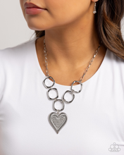 Load image into Gallery viewer, Paparazzi Necklace Focused Affection - White