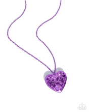 Load image into Gallery viewer, Paparazzi Necklace Valentines View - Purple