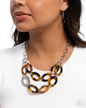 Load image into Gallery viewer, Paparazzi Necklace Patterned Presto - Brown Coming Soon