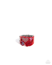 Load image into Gallery viewer, Paparazzi Ring Honorable Hearts - Red Coming Soon