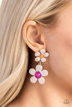 Load image into Gallery viewer, Paparazzi Earrings Fashionable Florals - Pink