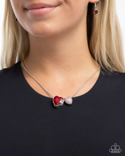 Load image into Gallery viewer, Paparazzi Necklace Lovely Couple - Red