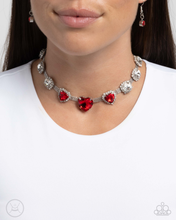 Load image into Gallery viewer, Paparazzi Necklace Valentines Vibe - Red