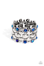 Load image into Gallery viewer, Paparazzi Bracelets Hammered Headliner - Blue Coming Soon