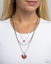 Load image into Gallery viewer, Paparazzi Necklace Seize the Sides - Red