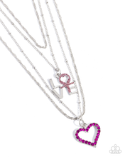 Load image into Gallery viewer, Paparazzi Necklace Courting Caliber - Pink
