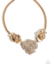 Load image into Gallery viewer, Paparazzi Necklace Bouquet Beacon - Gold
